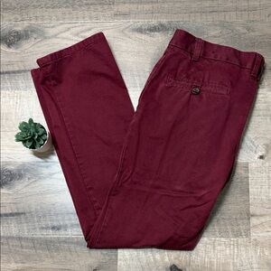 H&M Men's Burgundy Chinos
